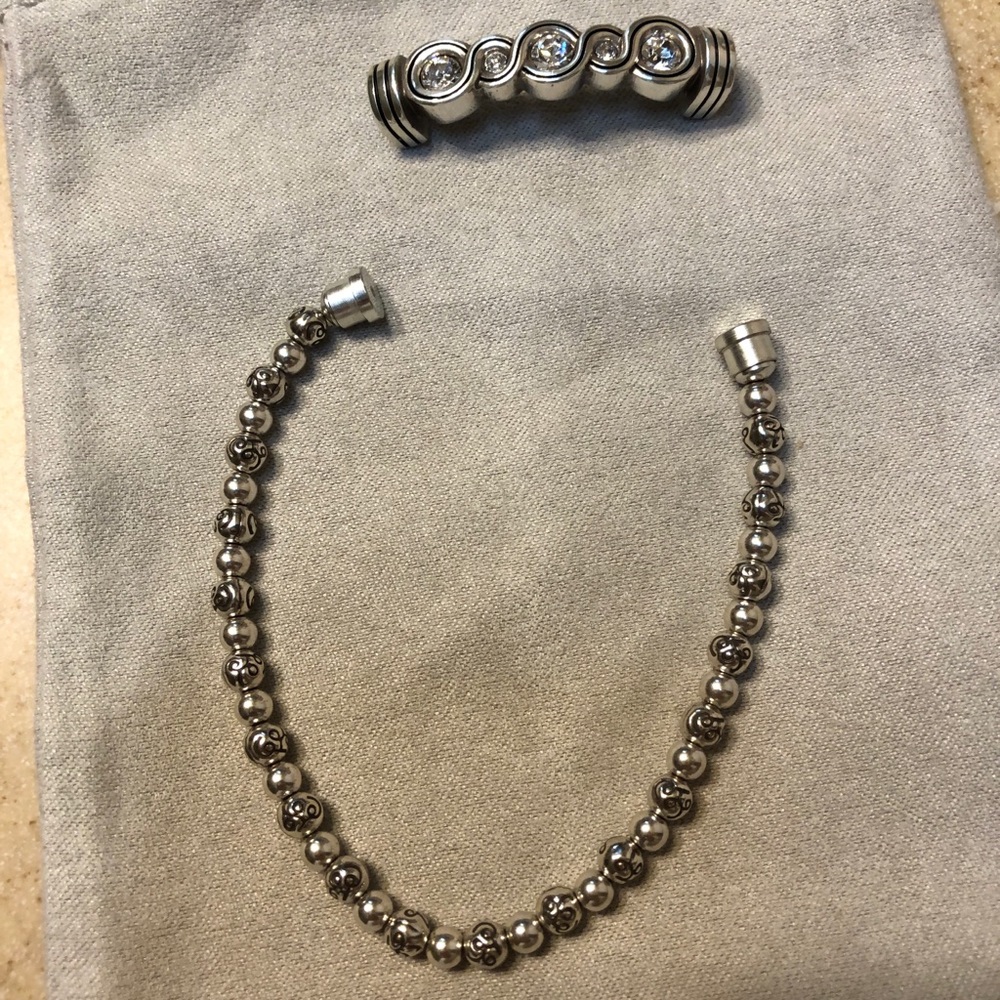 Brighton Infinity Clique Charm Bracelet